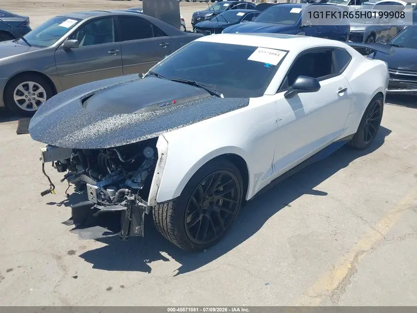 2017 Chevrolet Camaro Zl1 VIN: 1G1FK1R65H0199908 Lot: 45571081