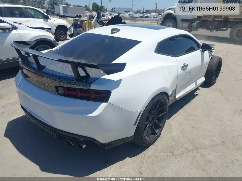 2017 Chevrolet Camaro Zl1 VIN: 1G1FK1R65H0199908 Lot: 45571081