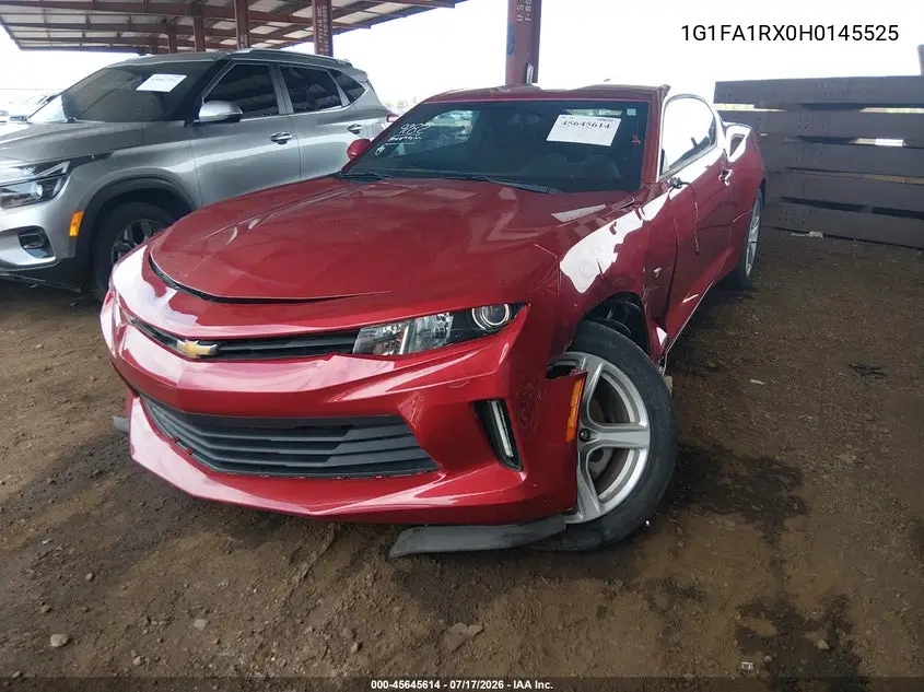 2017 Chevrolet Camaro 1Lt VIN: 1G1FA1RX0H0145525 Lot: 45645614