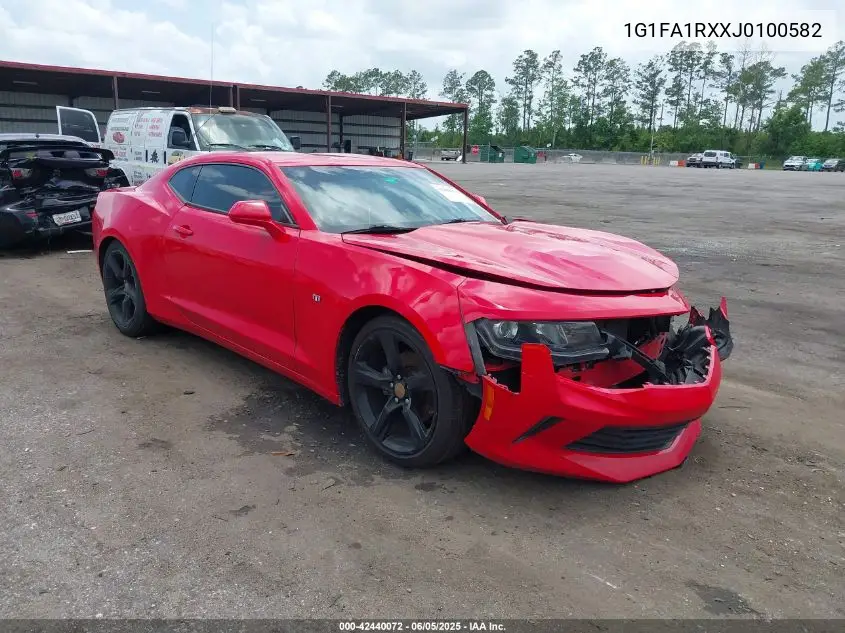 1G1FA1RXXJ0100582 2018 Chevrolet Camaro 1Ls