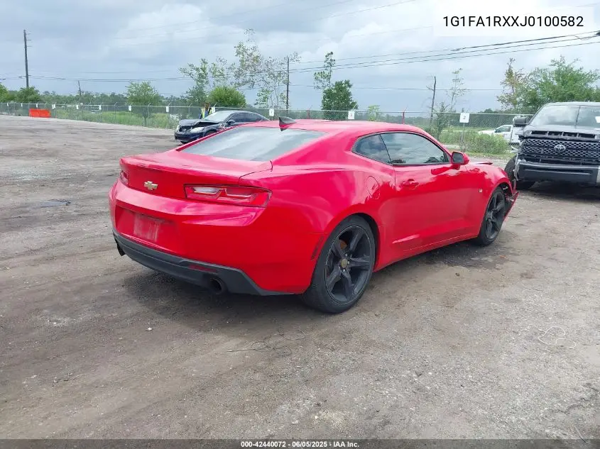 1G1FA1RXXJ0100582 2018 Chevrolet Camaro 1Ls