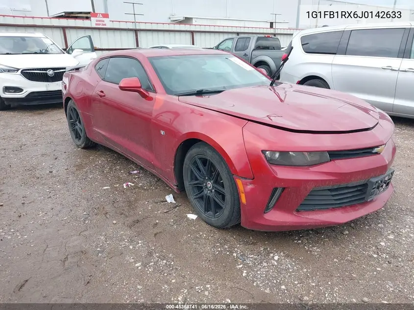 2018 Chevrolet Camaro 1Lt VIN: 1G1FB1RX6J0142633 Lot: 45368741