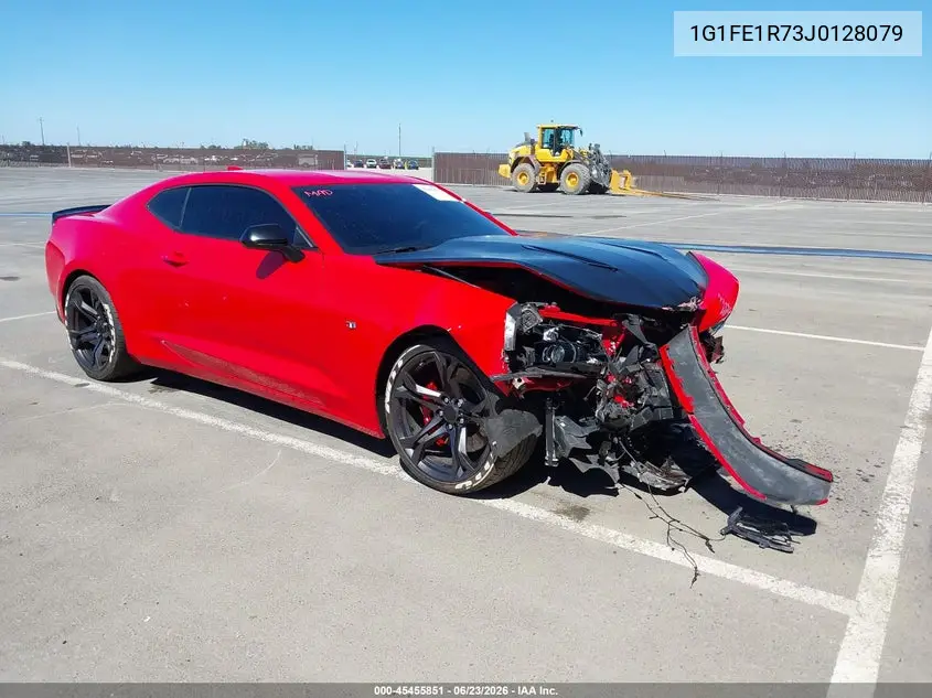 2018 Chevrolet Camaro 1Ss VIN: 1G1FE1R73J0128079 Lot: 45455851