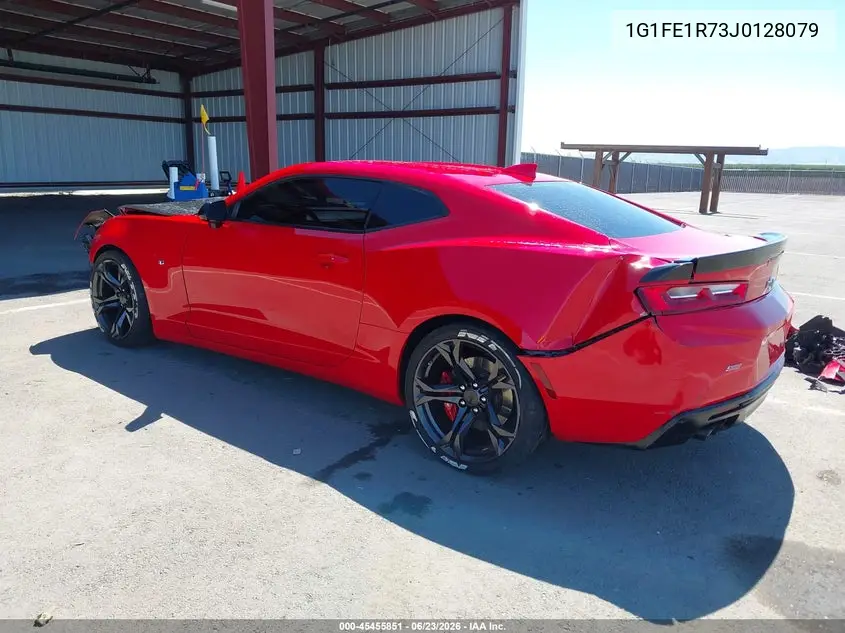 2018 Chevrolet Camaro 1Ss VIN: 1G1FE1R73J0128079 Lot: 45455851