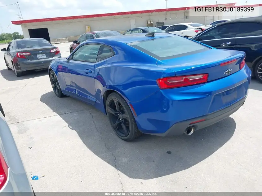 2018 Chevrolet Camaro 1Lt VIN: 1G1FB1RS0J0189399 Lot: 45666418