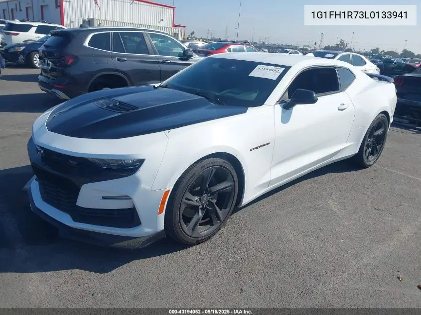 1G1FH1R73L0133941 2020 Chevrolet Camaro Rwd 2Ss