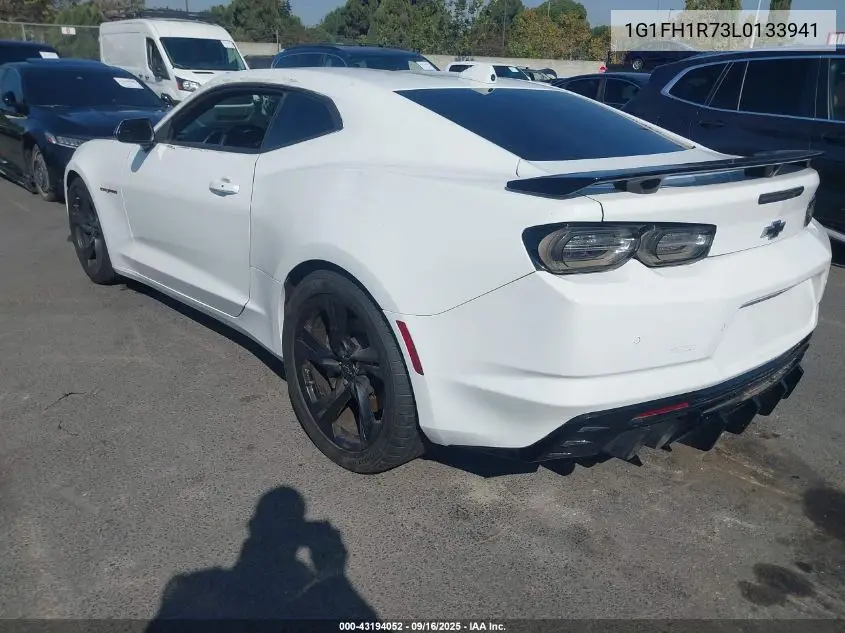 1G1FH1R73L0133941 2020 Chevrolet Camaro Rwd 2Ss
