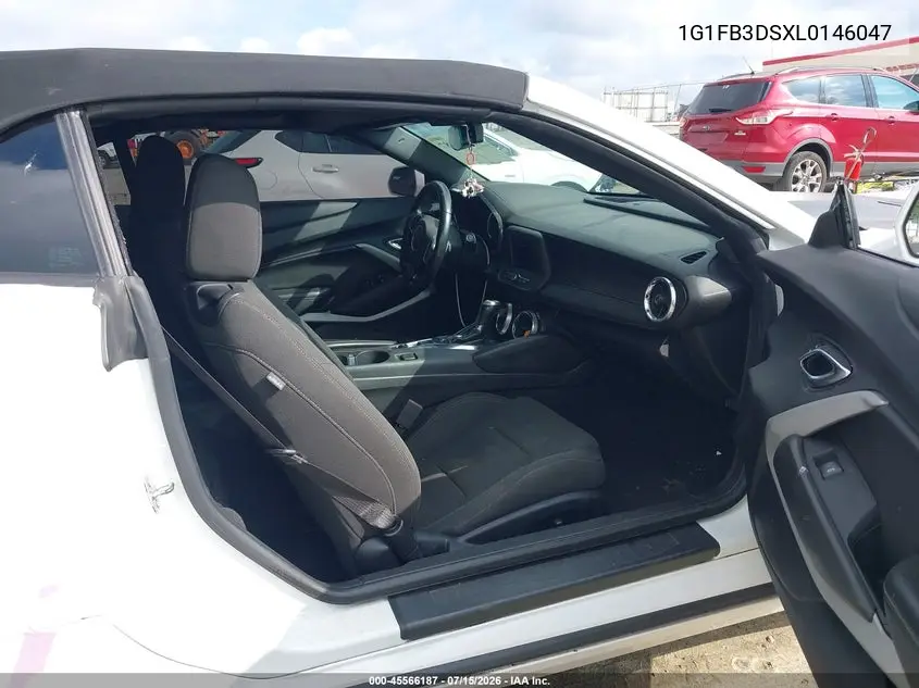 2020 Chevrolet Camaro Rwd 1Lt VIN: 1G1FB3DSXL0146047 Lot: 45566187