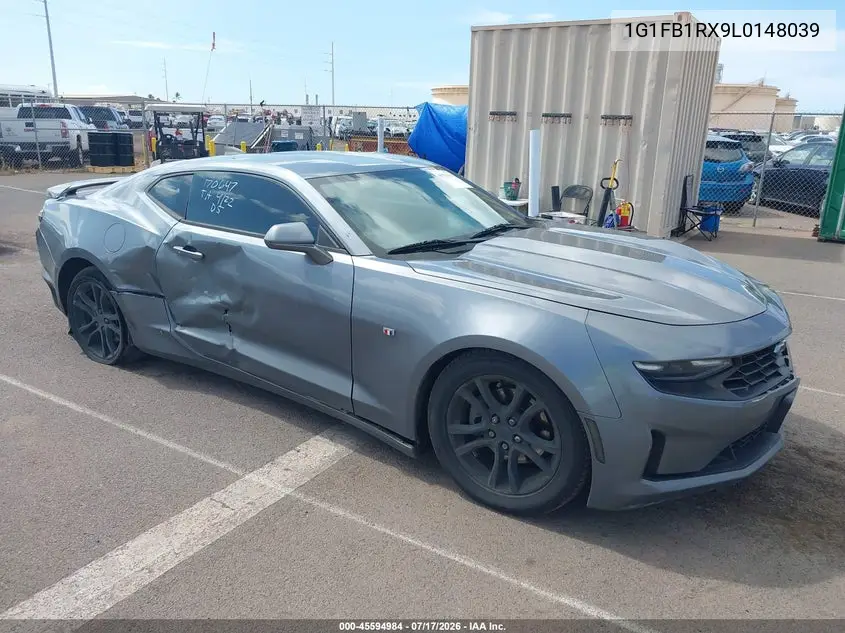 2020 Chevrolet Camaro Rwd 1Ls VIN: 1G1FB1RX9L0148039 Lot: 45594984