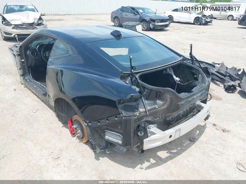 2021 Chevrolet Camaro VIN: 1G1FH1R79M0104817 Lot: 45235577