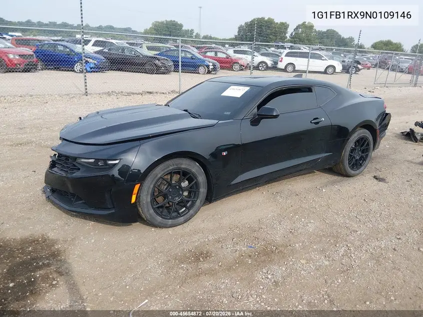 2022 Chevrolet Camaro Rwd 1Lt VIN: 1G1FB1RX9N0109146 Lot: 45654872
