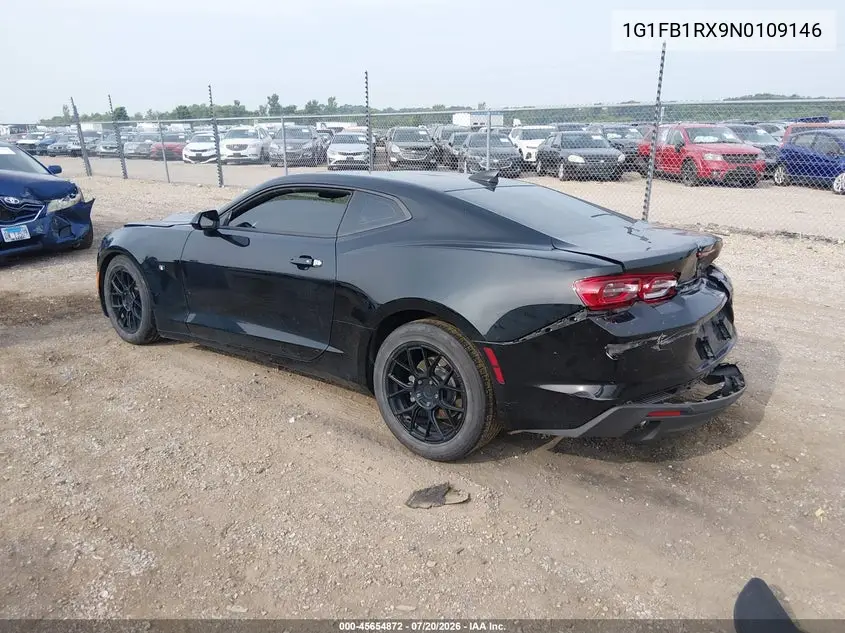 2022 Chevrolet Camaro Rwd 1Lt VIN: 1G1FB1RX9N0109146 Lot: 45654872