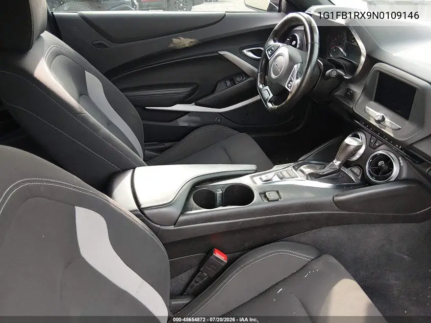 2022 Chevrolet Camaro Rwd 1Lt VIN: 1G1FB1RX9N0109146 Lot: 45654872