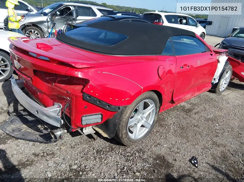 2023 Chevrolet Camaro Rwd 1Lt VIN: 1G1FB3DX1P0154782 Lot: 45546791