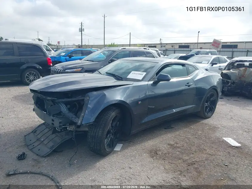 2023 Chevrolet Camaro Rwd 1Lt VIN: 1G1FB1RX0P0105361 Lot: 45645888