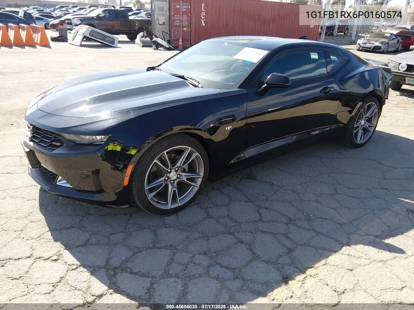 2023 Chevrolet Camaro Rwd 1Lt VIN: 1G1FB1RX6P0160574 Lot: 45656030