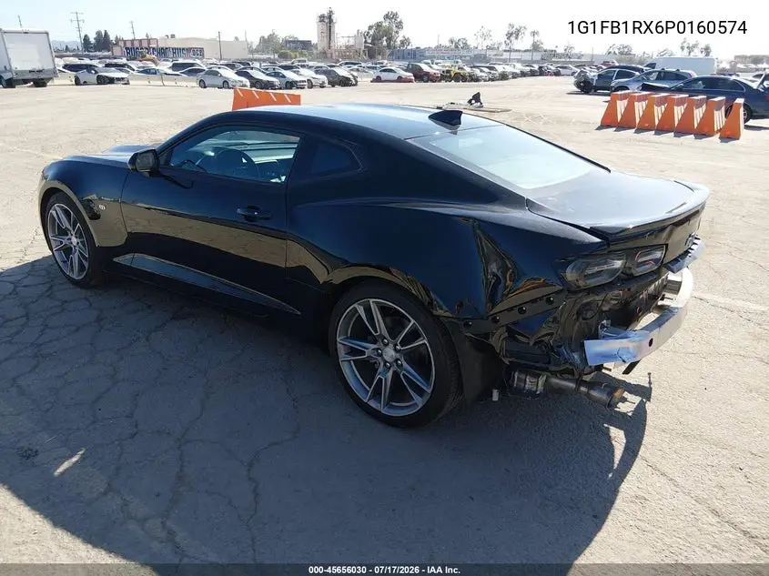 2023 Chevrolet Camaro Rwd 1Lt VIN: 1G1FB1RX6P0160574 Lot: 45656030