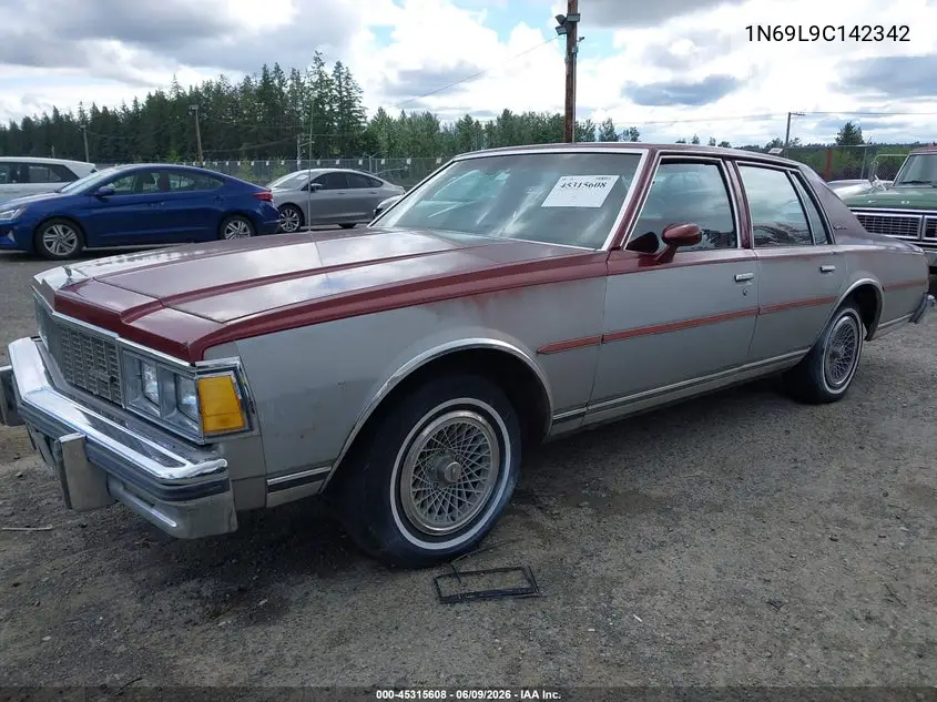 1979 Chevrolet Caprice VIN: 1N69L9C142342 Lot: 45315608