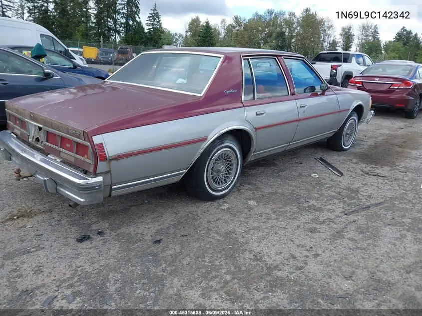 1979 Chevrolet Caprice VIN: 1N69L9C142342 Lot: 45315608