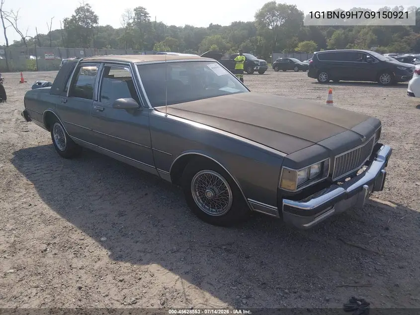 1986 Chevrolet Caprice Classic VIN: 1G1BN69H7G9150921 Lot: 45628553