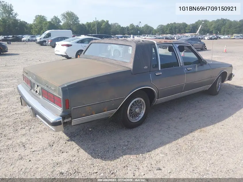 1986 Chevrolet Caprice Classic VIN: 1G1BN69H7G9150921 Lot: 45628553