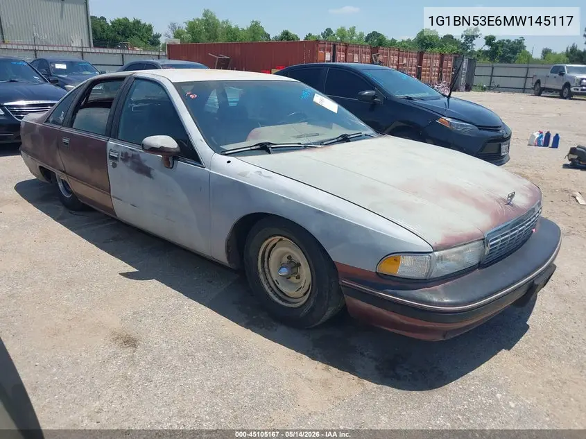 1991 Chevrolet Caprice Classic Ltz VIN: 1G1BN53E6MW145117 Lot: 45105167