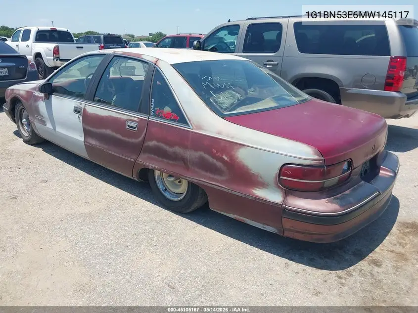 1991 Chevrolet Caprice Classic Ltz VIN: 1G1BN53E6MW145117 Lot: 45105167