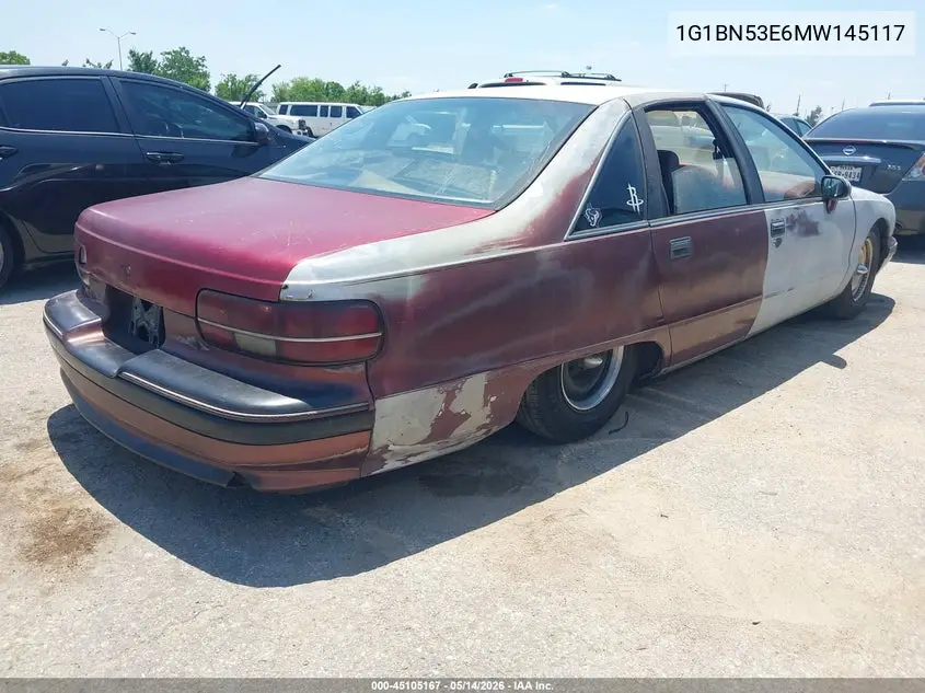 1991 Chevrolet Caprice Classic Ltz VIN: 1G1BN53E6MW145117 Lot: 45105167