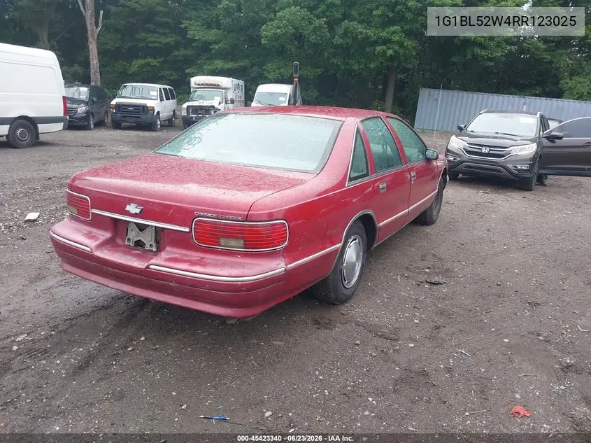 1994 Chevrolet Caprice Classic VIN: 1G1BL52W4RR123025 Lot: 45423340