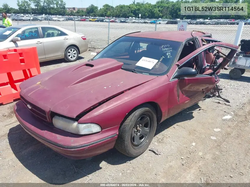 1995 Chevrolet Caprice Classic VIN: 1G1BL52W3SR114564 Lot: 45264074