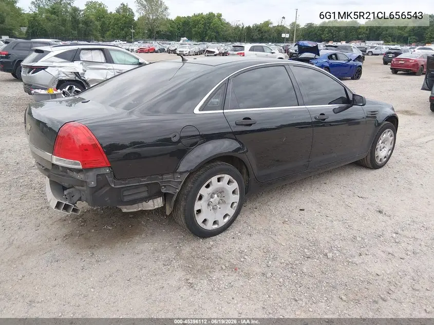 2012 Chevrolet Caprice Detective VIN: 6G1MK5R21CL656543 Lot: 45396112