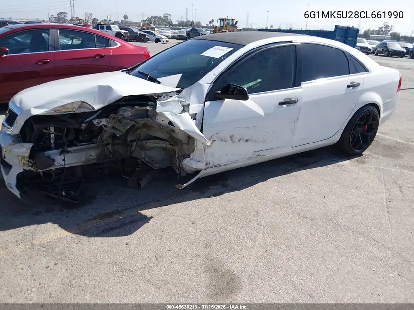 2012 Chevrolet Caprice Police VIN: 6G1MK5U28CL661990 Lot: 45630213