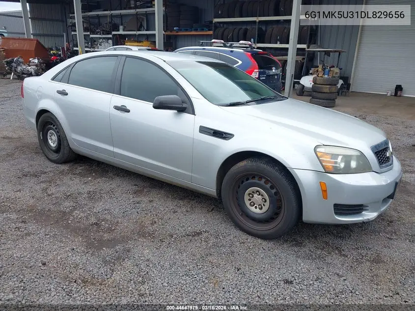 2013 Chevrolet Caprice Police VIN: 6G1MK5U31DL829656 Lot: 44647979