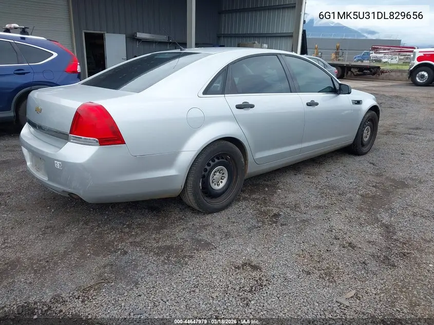 2013 Chevrolet Caprice Police VIN: 6G1MK5U31DL829656 Lot: 44647979