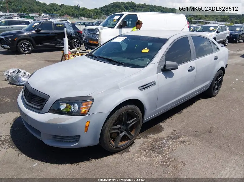 2013 Chevrolet Caprice Police VIN: 6G1MK5U2XDL828612 Lot: 45501223