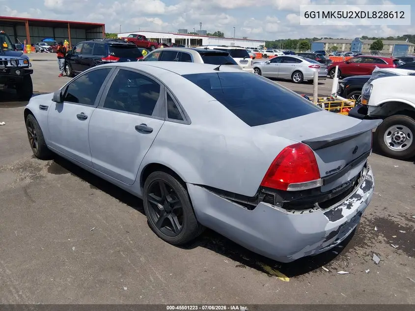 2013 Chevrolet Caprice Police VIN: 6G1MK5U2XDL828612 Lot: 45501223