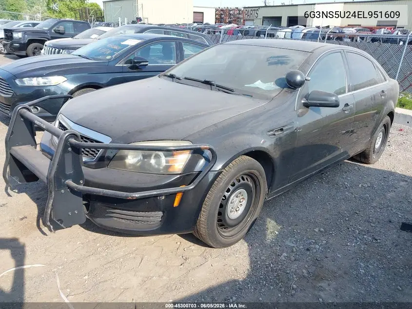 2014 Chevrolet Caprice Police VIN: 6G3NS5U24EL951609 Lot: 45300703