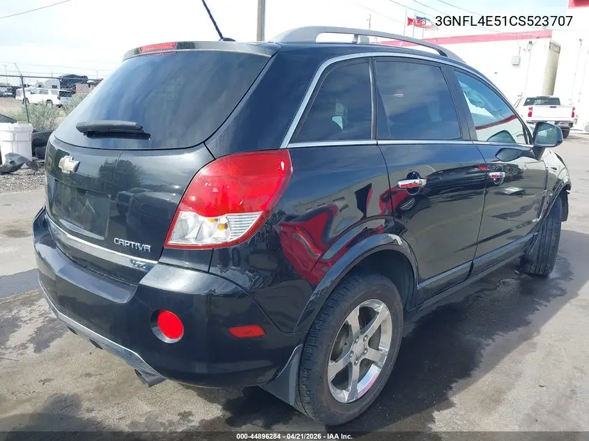2012 Chevrolet Captiva Sport Ltz VIN: 3GNFL4E51CS523707 Lot: 44896284