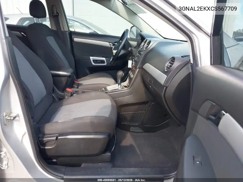 2012 Chevrolet Captiva Sport 2Ls VIN: 3GNAL2EKXCS567709 Lot: 45095551