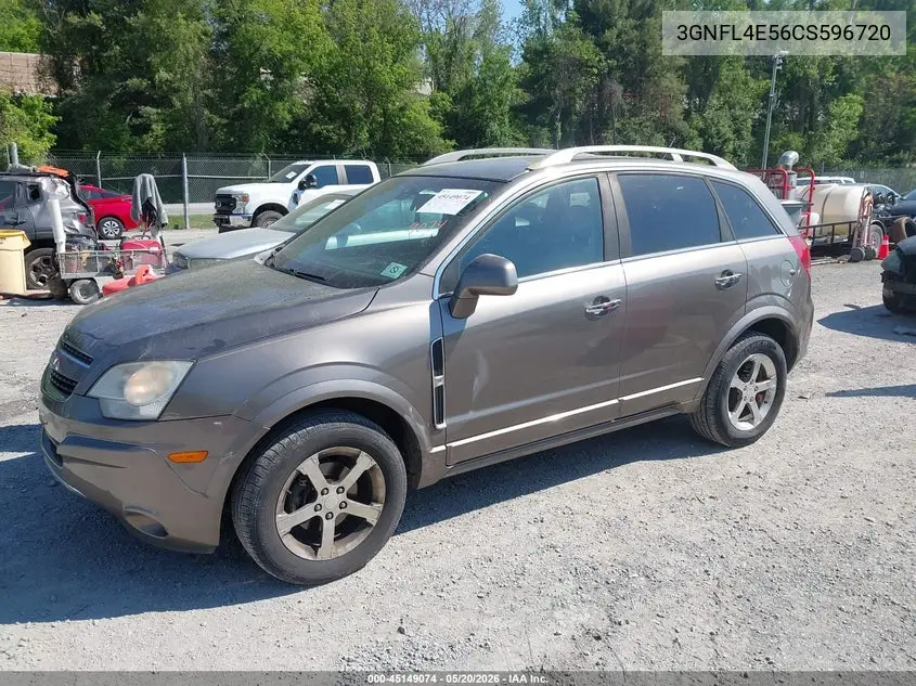 2012 Chevrolet Captiva Sport Ltz VIN: 3GNFL4E56CS596720 Lot: 45149074