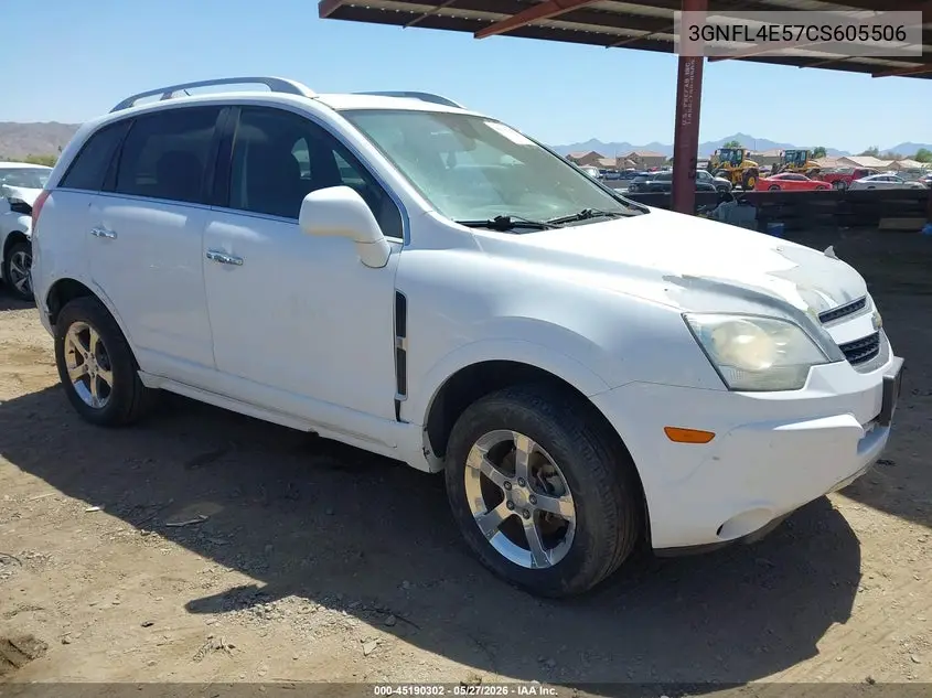 2012 Chevrolet Captiva Sport Ltz VIN: 3GNFL4E57CS605506 Lot: 45190302