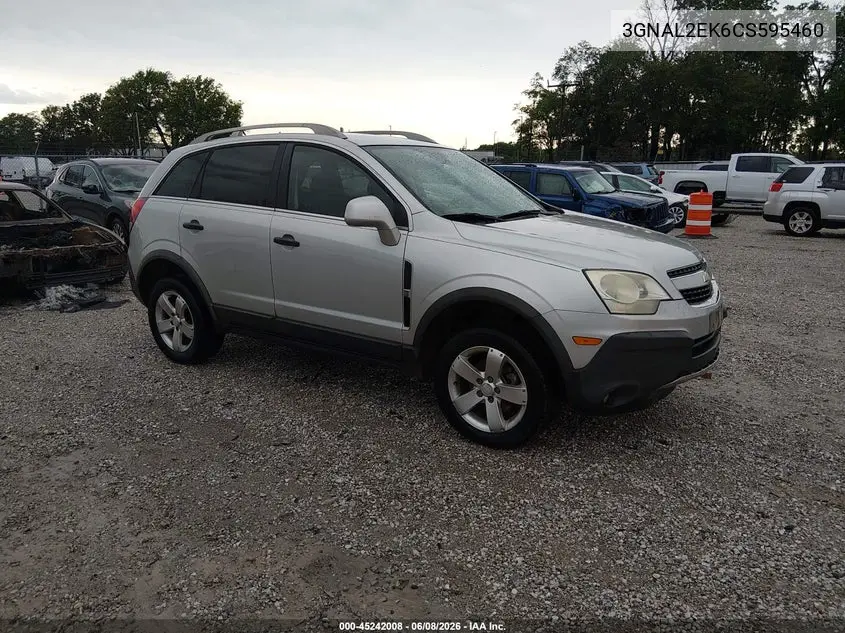 2012 Chevrolet Captiva Sport 2Ls VIN: 3GNAL2EK6CS595460 Lot: 45242008