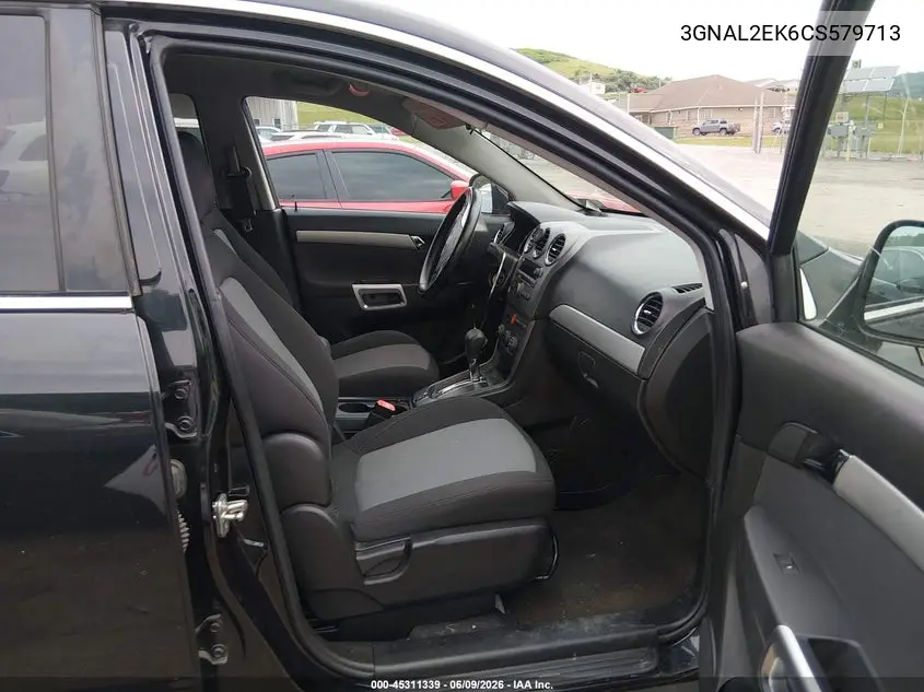 2012 Chevrolet Captiva Sport 2Ls VIN: 3GNAL2EK6CS579713 Lot: 45311339