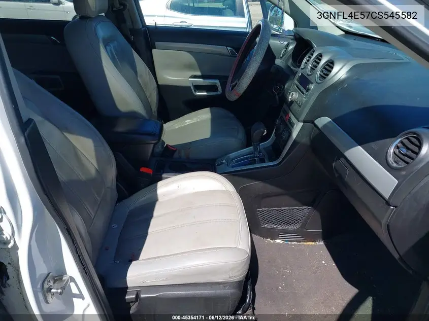 2012 Chevrolet Captiva Sport Ltz VIN: 3GNFL4E57CS545582 Lot: 45354171