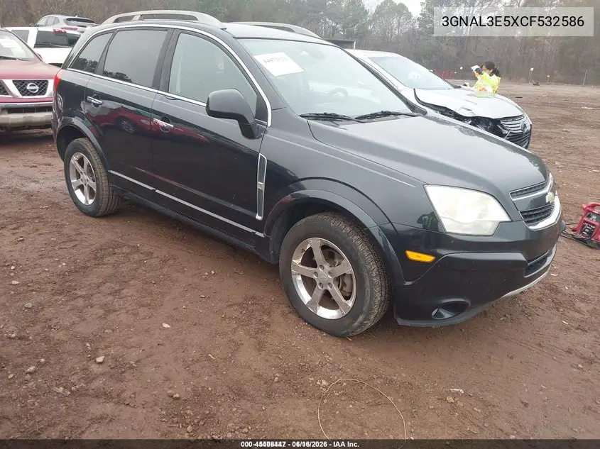 2012 Chevrolet Captiva Sport/Lt VIN: 3GNAL3E5XCS532586 Lot: 45406447
