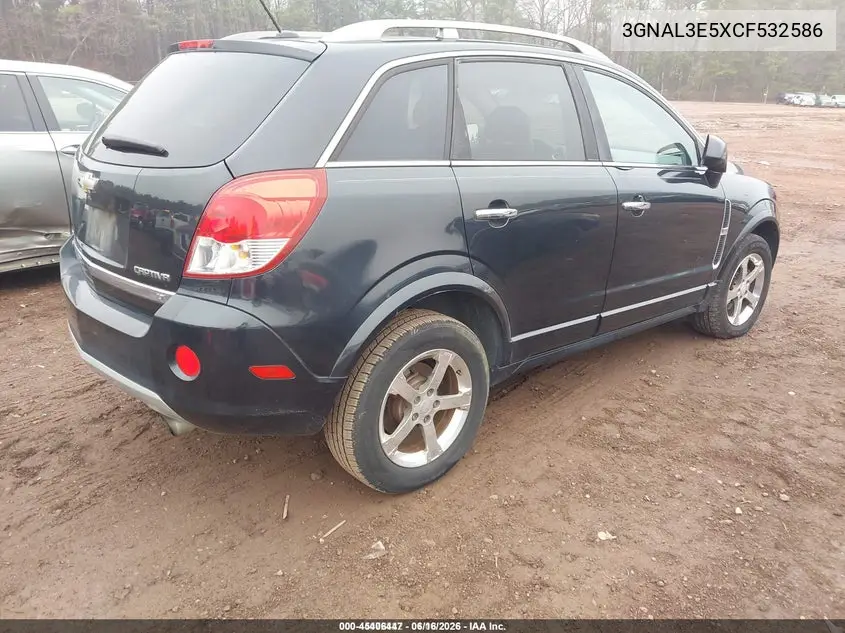 2012 Chevrolet Captiva Sport/Lt VIN: 3GNAL3E5XCS532586 Lot: 45406447