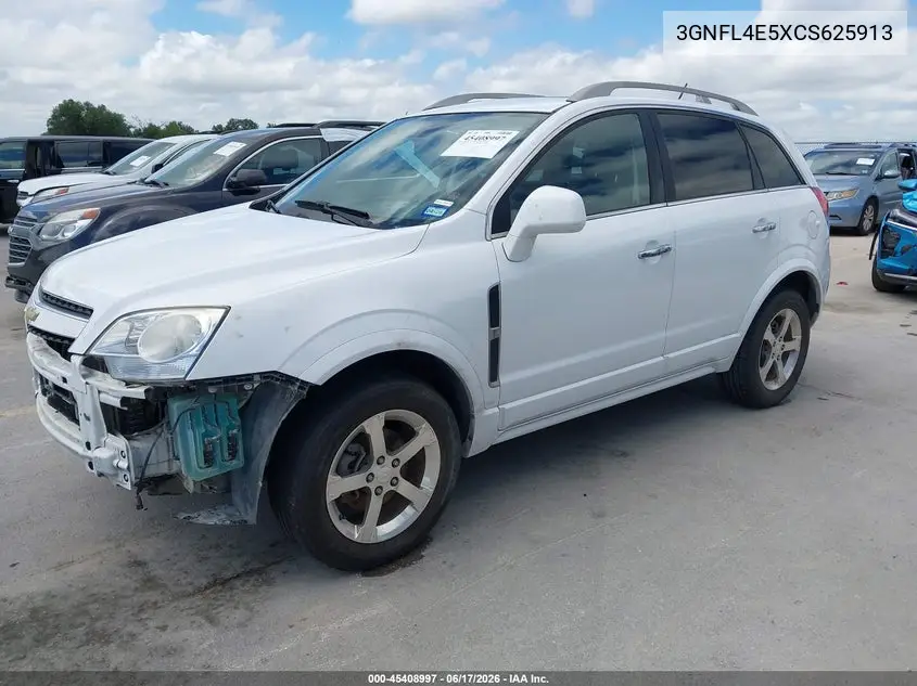2012 Chevrolet Captiva Sport Ltz VIN: 3GNFL4E5XCS625913 Lot: 45408997