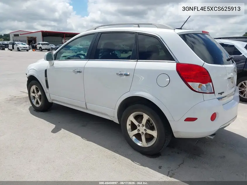 2012 Chevrolet Captiva Sport Ltz VIN: 3GNFL4E5XCS625913 Lot: 45408997