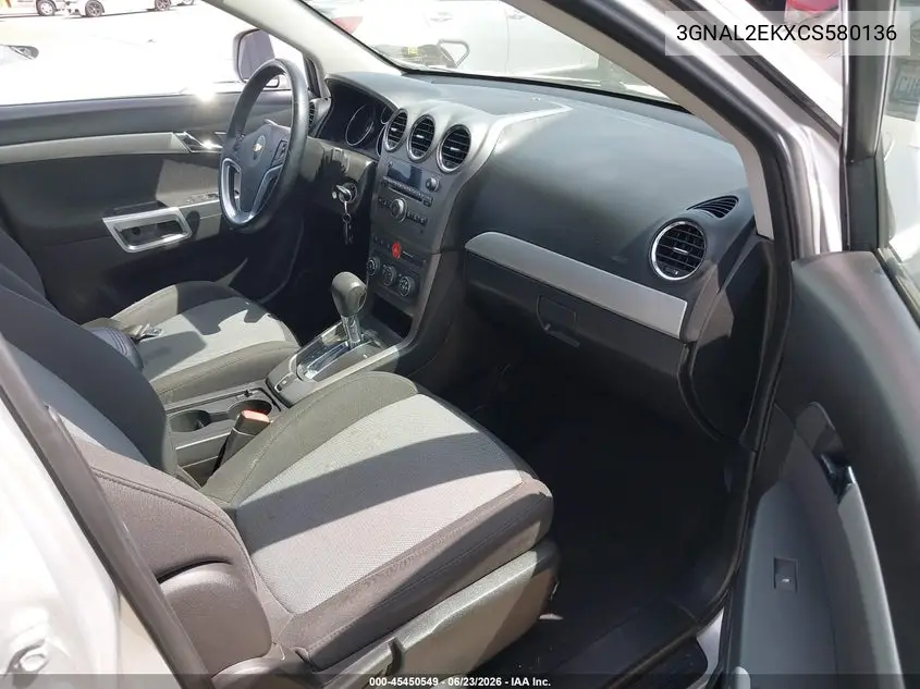 2012 Chevrolet Captiva Sport 2Ls VIN: 3GNAL2EKXCS580136 Lot: 45450549