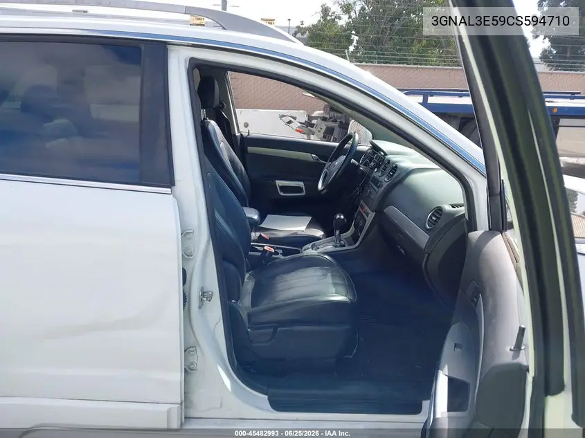 2012 Chevrolet Captiva Sport Lt VIN: 3GNAL3E59CS594710 Lot: 45482993